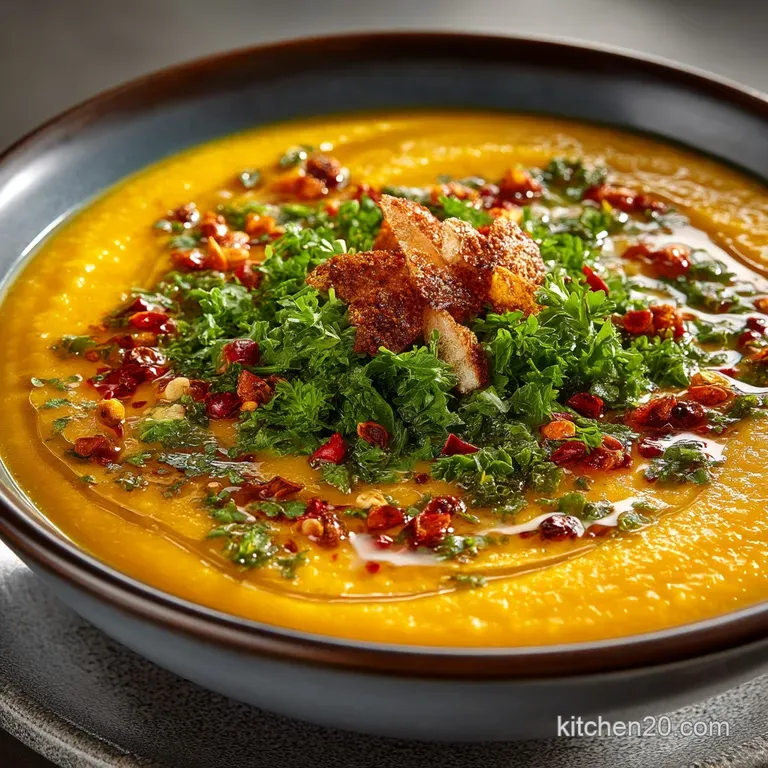 The Vibrant Verdant Revive Soup A Chefs Healthy Detox Elixir presentation