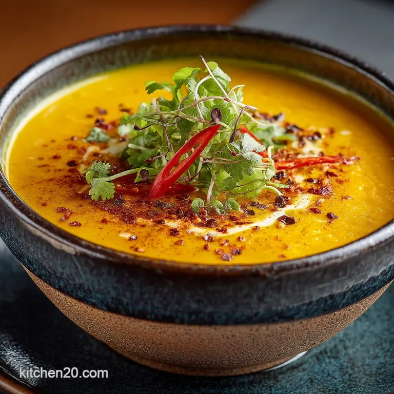 The Vibrant Ginger Turmeric Healthy Detox Soup Silky Smooth