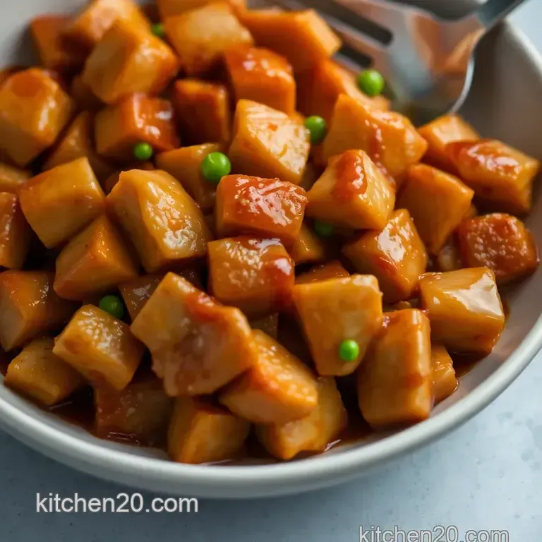 Simply Scrumptious Chicken Teriyaki presentation