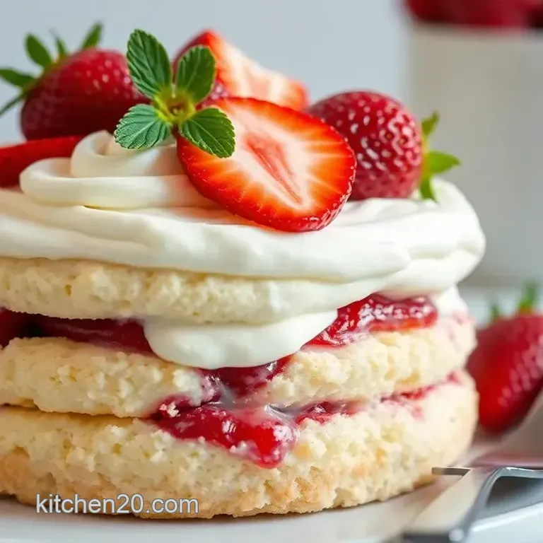 Simply Scrumptious Strawberry Shortcake