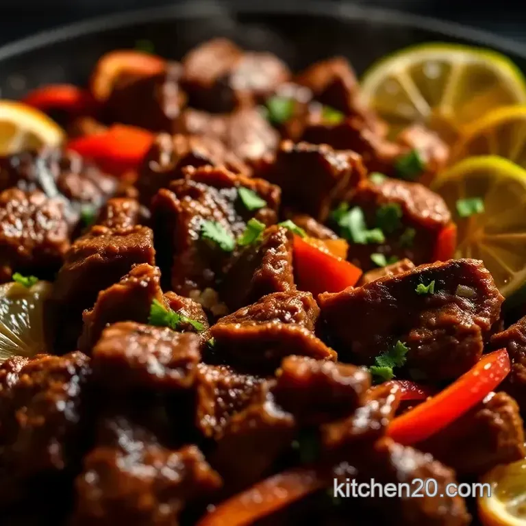 Sizzling Steak Fajitas