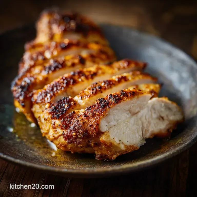 Skillet Chicken Breasts the Ultimate 15Minute Recipe for Tender Meat presentation