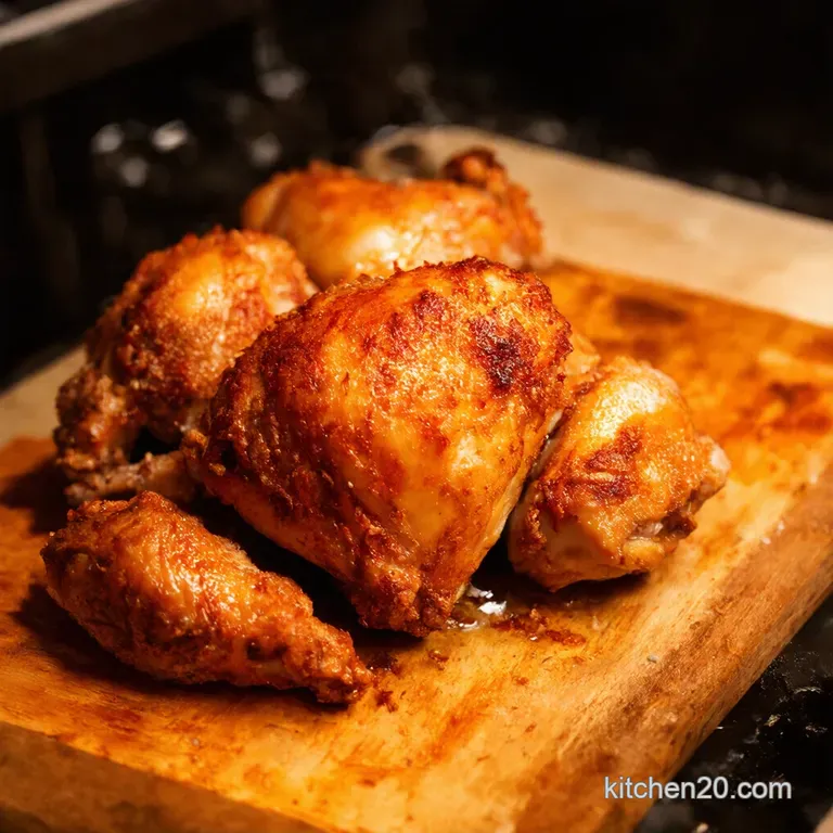 Slam Dunk Chicken Thighs presentation