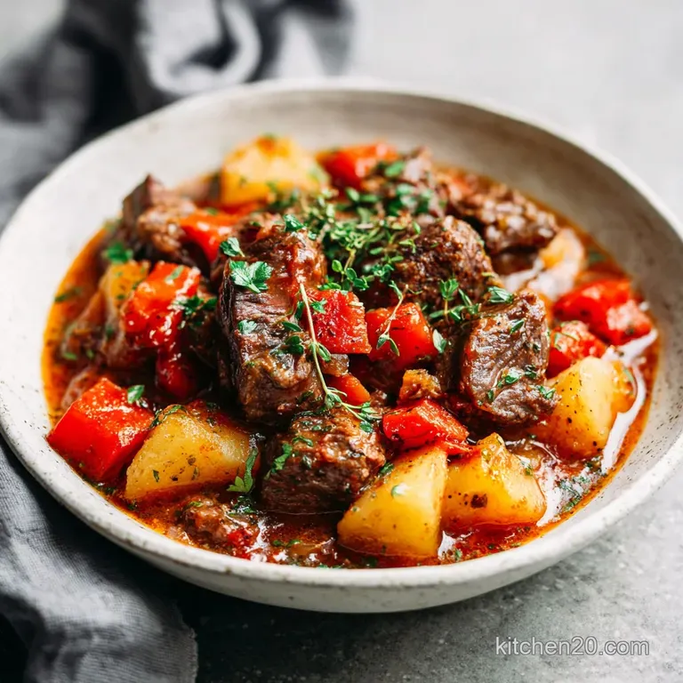 Slow Cooker Beef Stew: Fork Tender Results