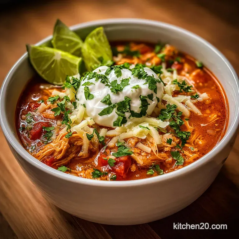 Slow Cooker Buffalo Chicken Chili: Creamy & Delicious