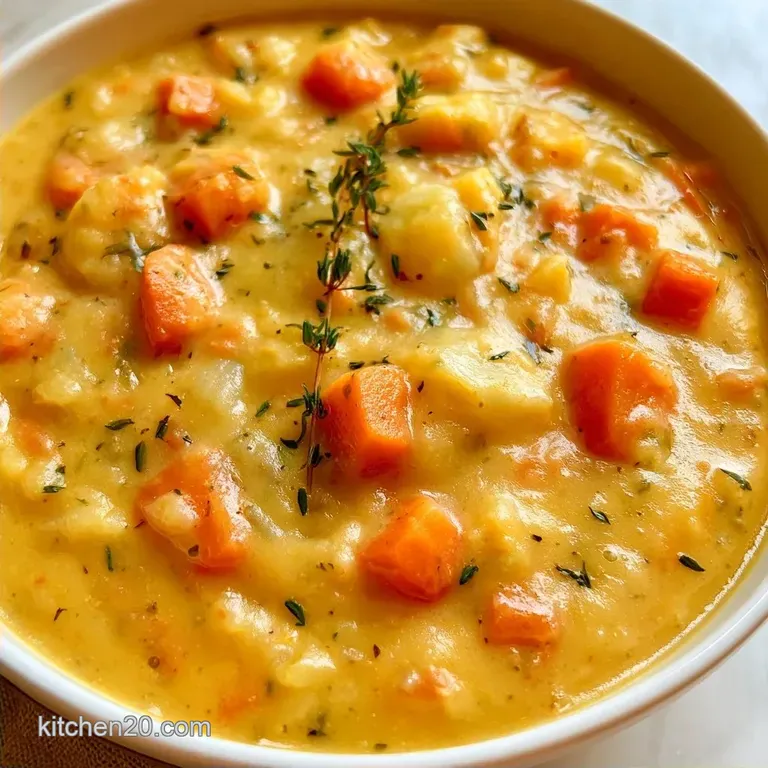 Slow Cooker Potato Soup with Russets