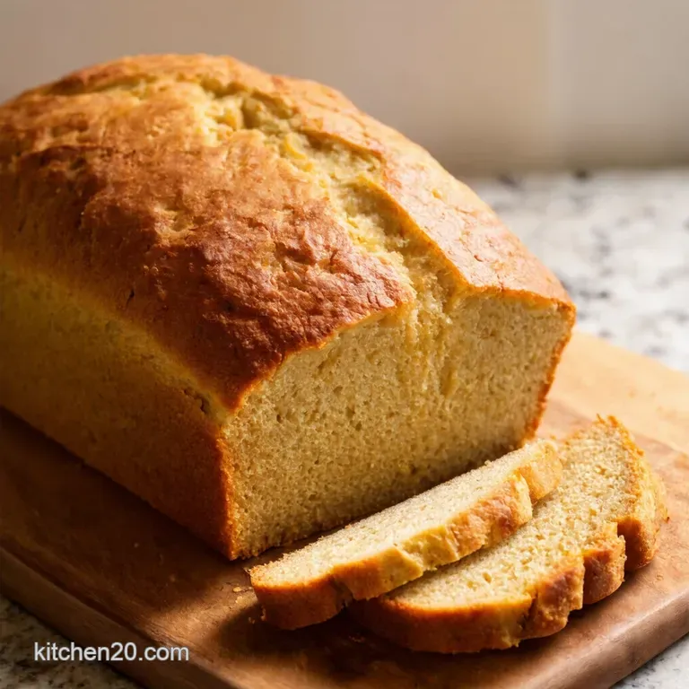 Slow Cooker Rustic Country Loaf presentation