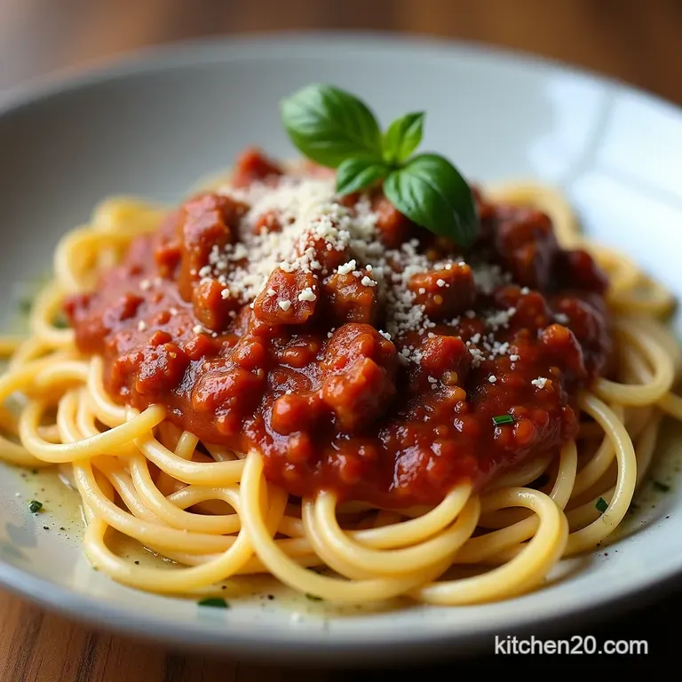 The Ultimate SlowSimmered Spaghetti Meat Sauce The Proper Bolognese Style