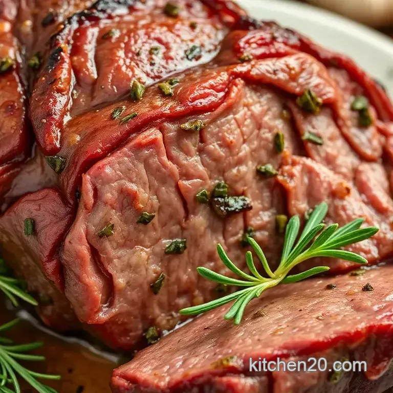 Smoking a Beef Heart: Flavorful Garlic Herb Delight
