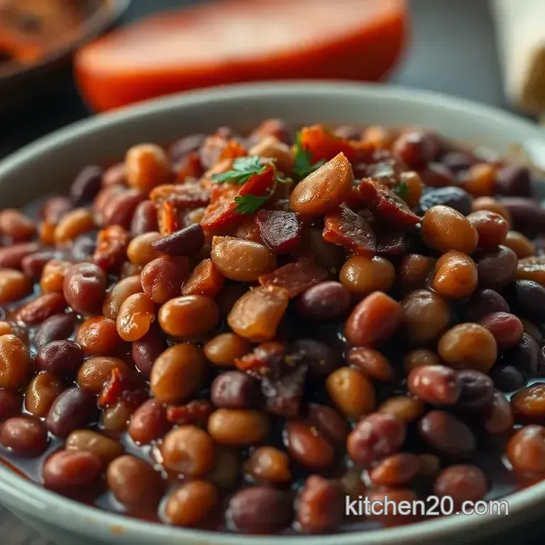 Smoky Cowboy Beans: A Hearty Flavor-Packed Delight