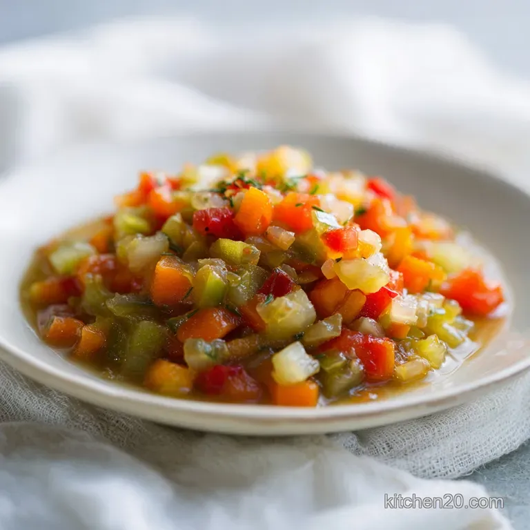 Chow Chow Relish: A Southern Classic