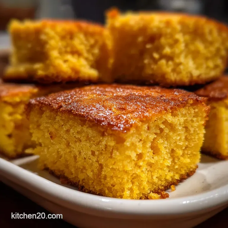 Southern Cornbread Recipe: Crispy Skillet