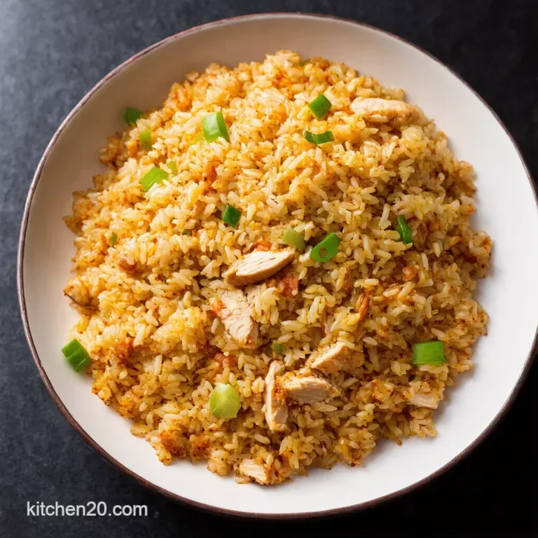 Speedy Chicken Fried Rice Ready in 20 Minutes