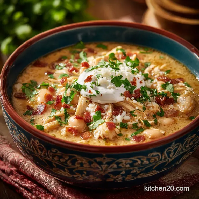The Comforting Classic Creamy White Chicken Chili