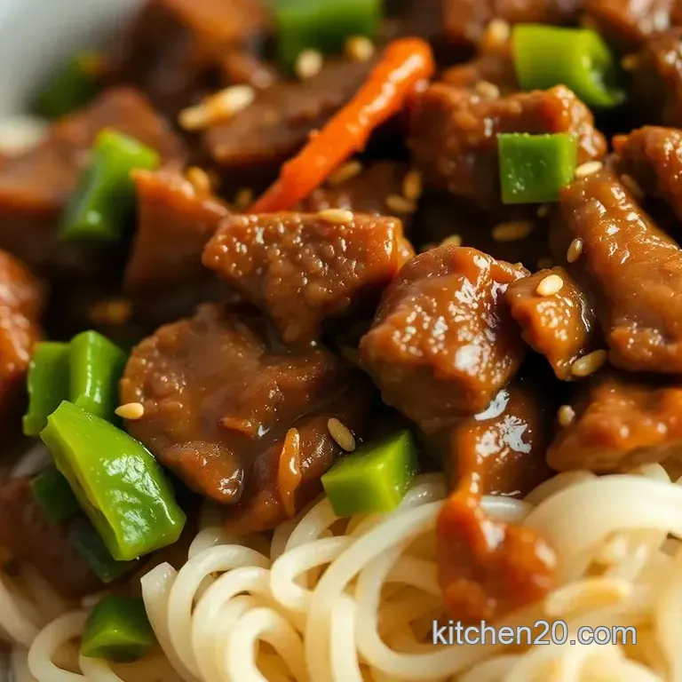 Speedy Sesame-Ginger Beef Stir-Fry
