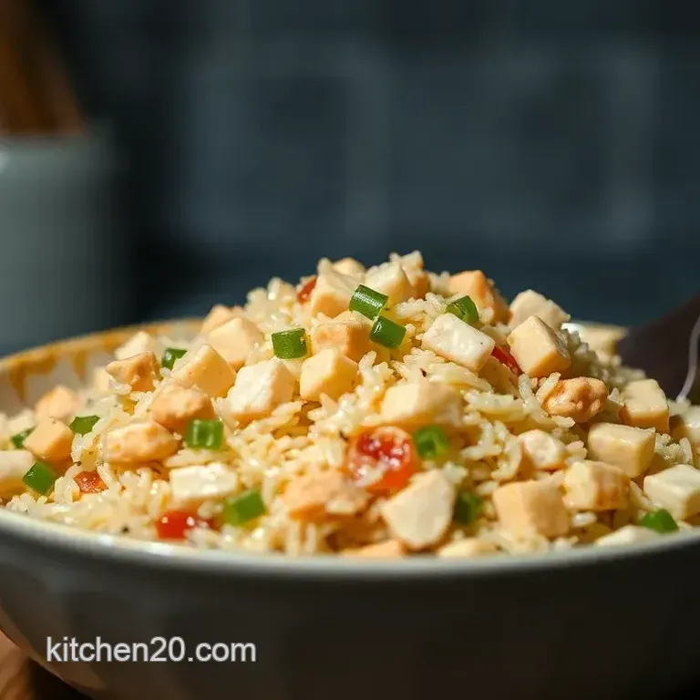 Speedy Weeknight Chicken Fried Rice