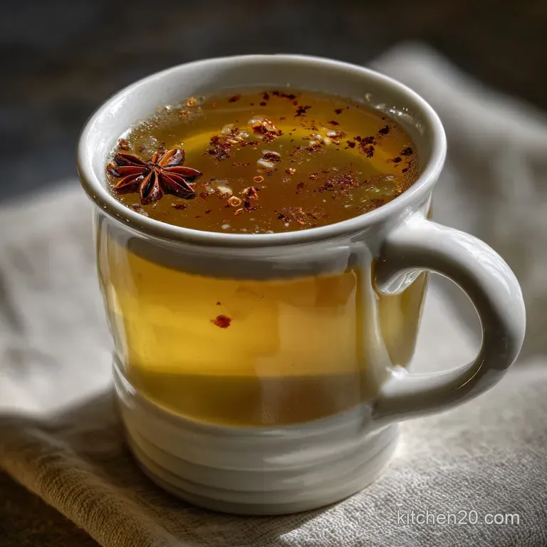 Hot Alcoholic Drinks: Easy Spiced Apple Toddy presentation