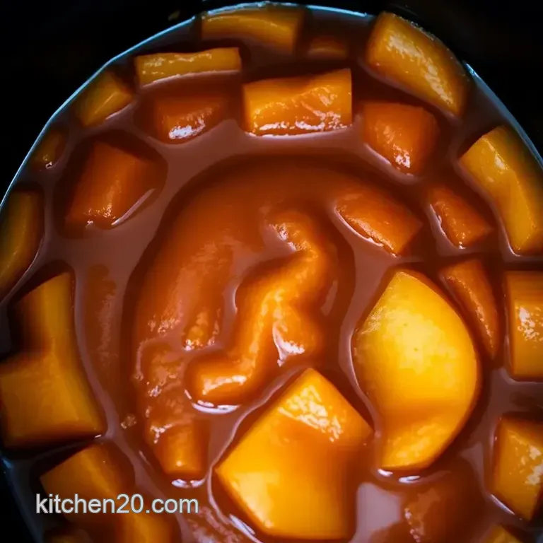 Spiced Autumn Apple Butter: Slow Cooker Magic! presentation