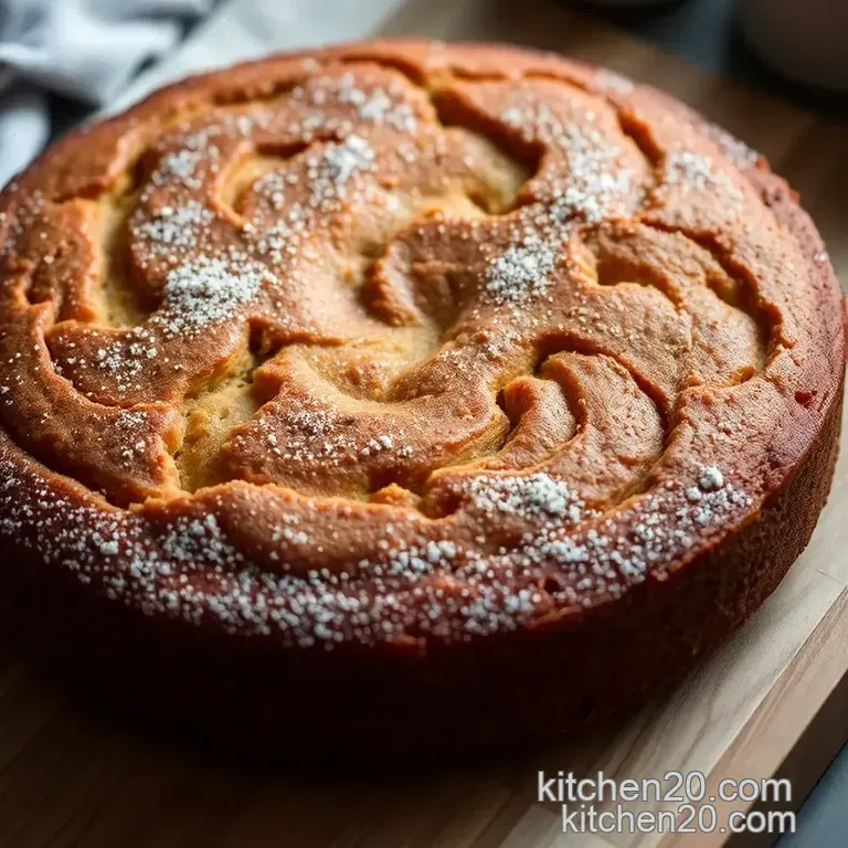 Spiced Honey Cake presentation