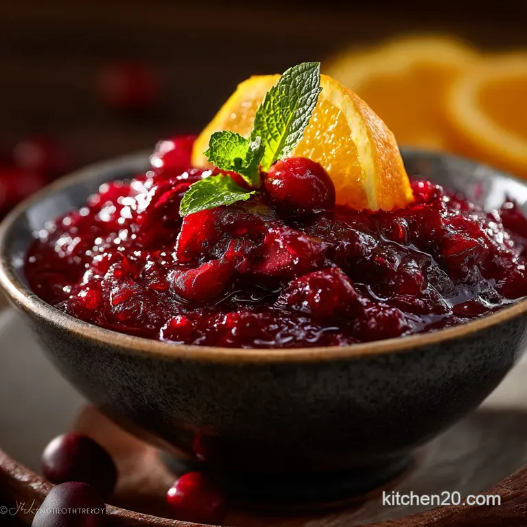 Cranberry Sauce: The Spiced Compote with Orange Zest That Beats the Can