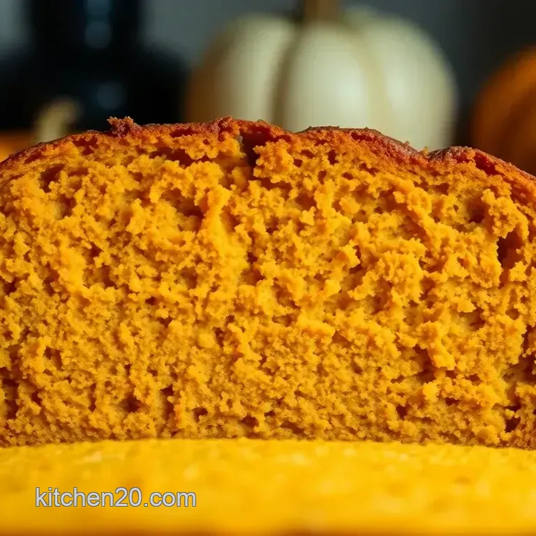 Spiced Pumpkin Loaf: A Slice of Autumn