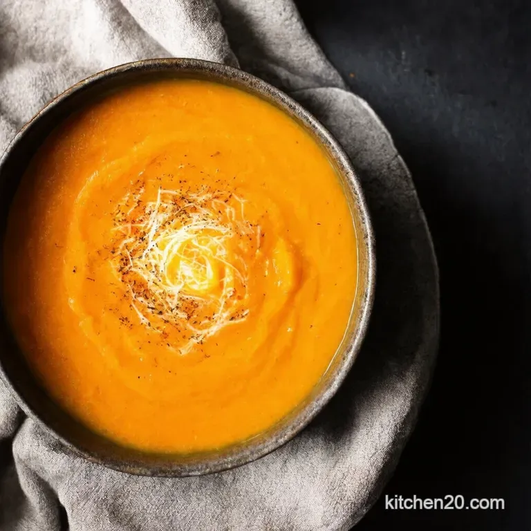Spicy Butternut Bliss Chilli Coconut Soup