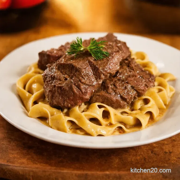 Steak Stroganoff: A Leftover Steak Redemption Story presentation