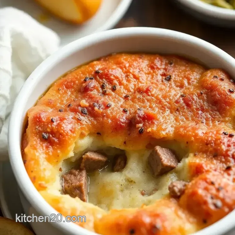 Steamed Beef Suet Pudding: A Hearty Taste of Tradition presentation