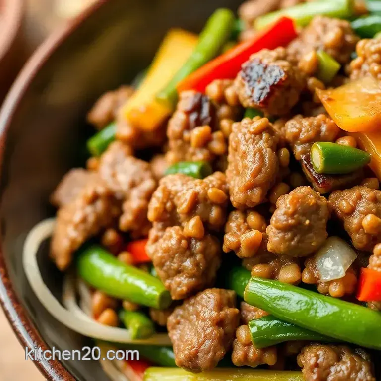 Beefy Veggie Stir-Fry: A Wholesome One-Pan Delight