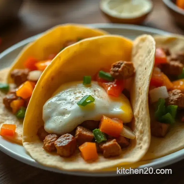 My Easy & Flavorful Breakfast Tacos Recipe: A Morning Delight!