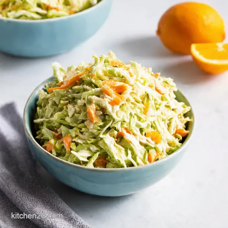 Sunshine Citrus Coleslaw No Mayo