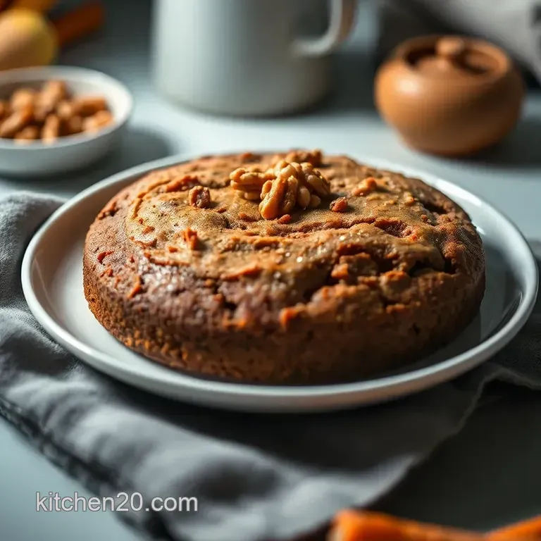Super Simple Carrot Cake Recipe presentation