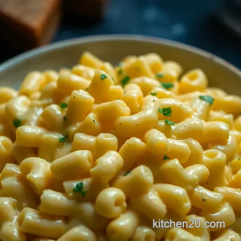 Super Simple Macaroni Cheese with Crispy Cheddar Topping