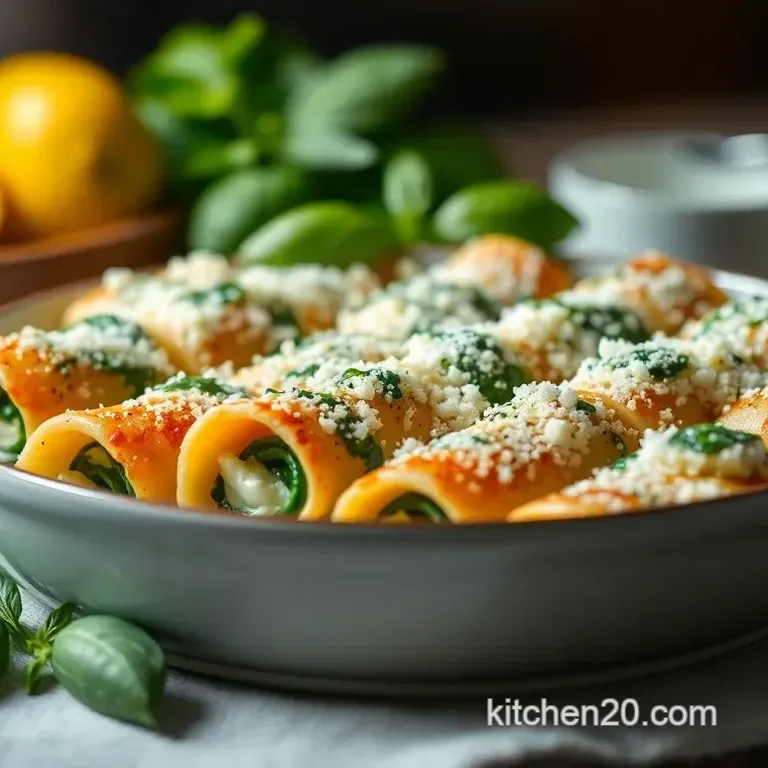 Discover the Ultimate Spinach and Ricotta Cannelloni Recipe