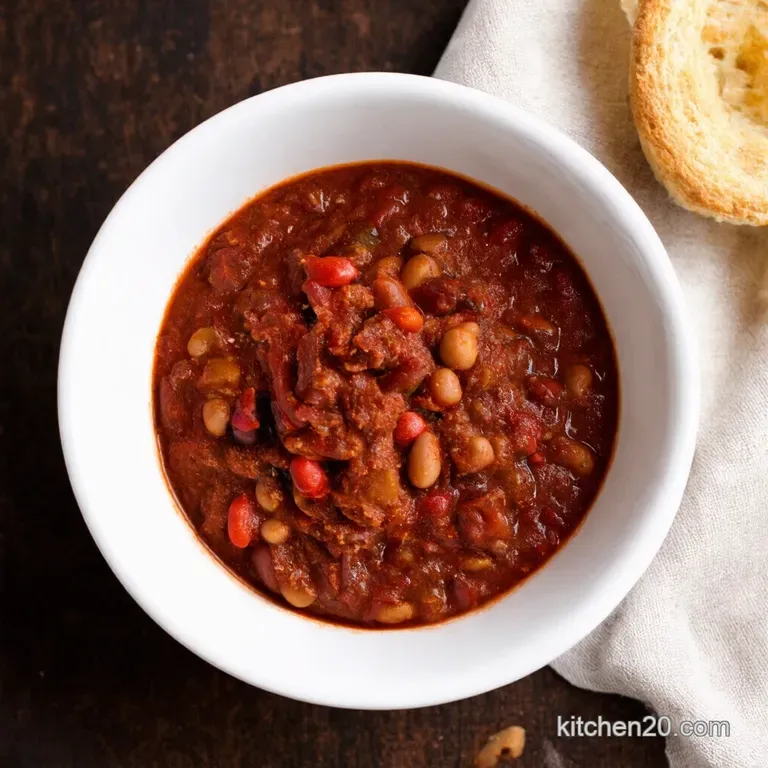 Texas Red Real Texas Chili Hold the Beans