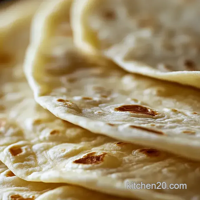 The BEST Homemade Flour Tortillas