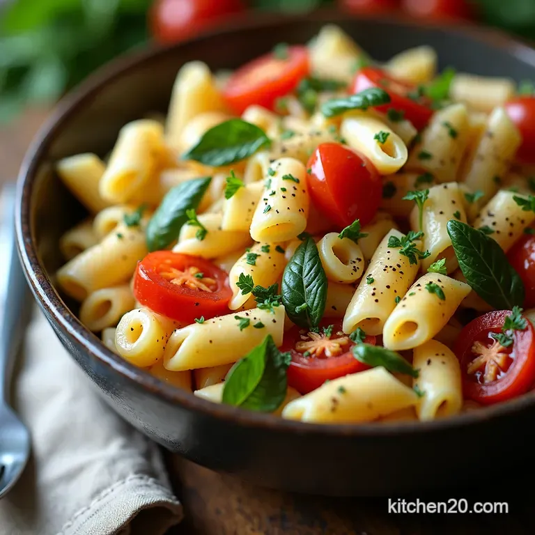 The Biceps Bowl Mediterranean HighProtein Pasta Salad