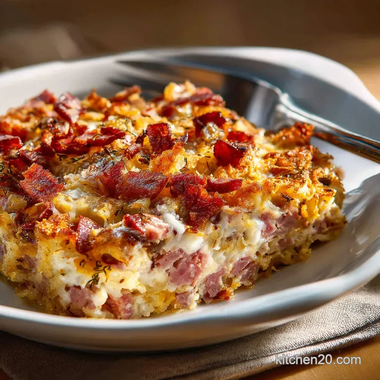 The Big Easy Keto Reuben Casserole All the Flavour None of the Faff presentation