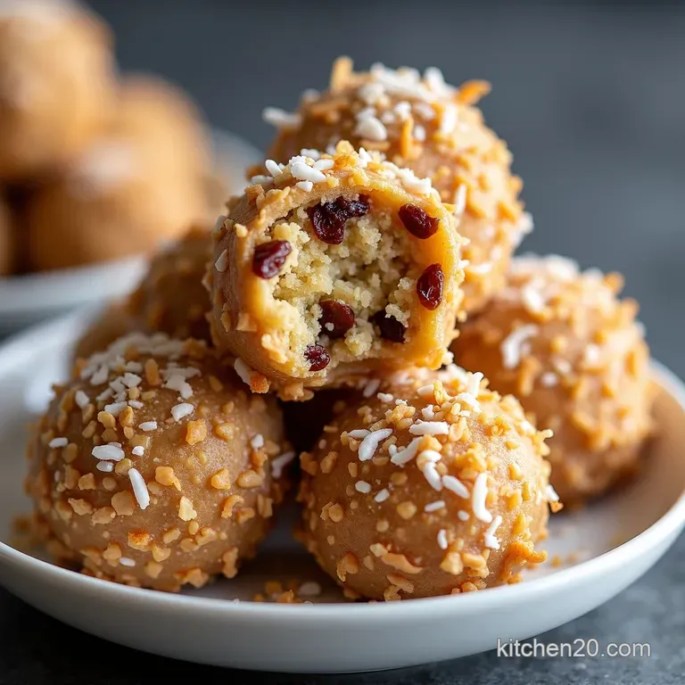 The Cracking Coconut Blitz Balls Quick Chewy NoBake Treats