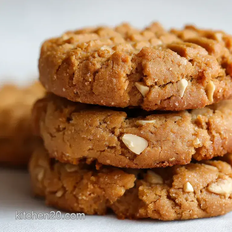 The Easiest 3-Ingredient Peanut Butter Cookies (Ever!)