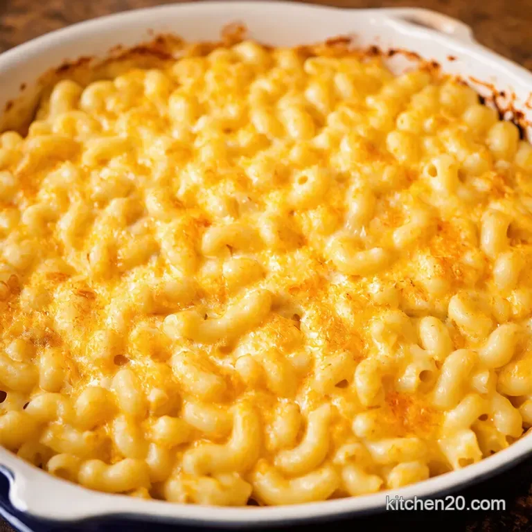 The Easiest Cheesiest Baked Mac Cheese Ever presentation