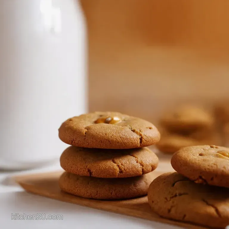 The Easiest Peanut Butter Cookies This Side of the Pond presentation