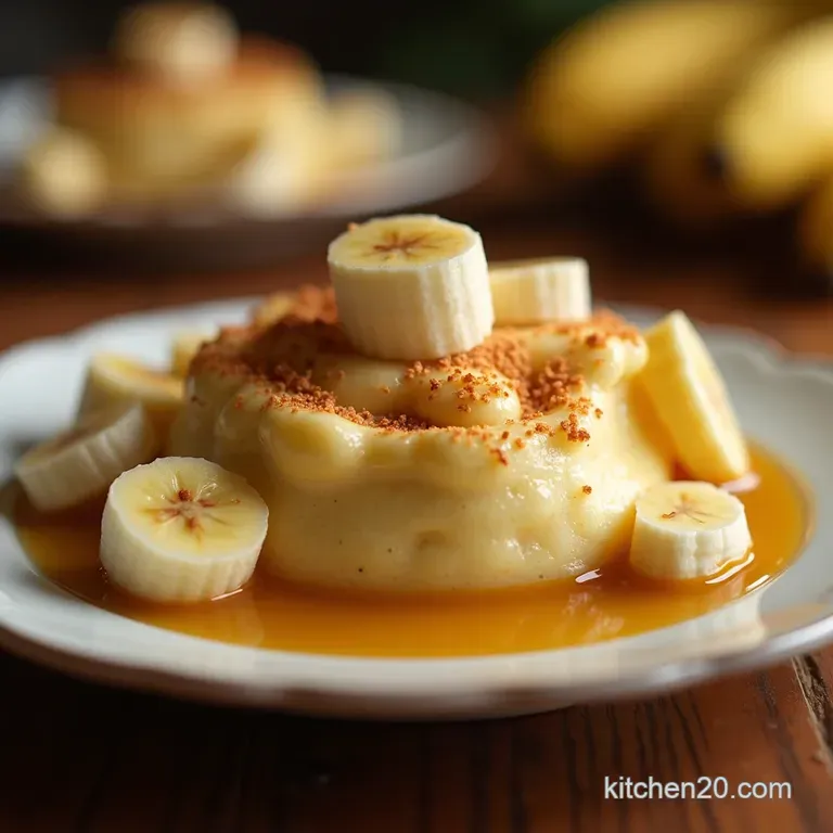 The Glorious Golden Spoon Ultimate Homemade Southern Banana Pudding presentation