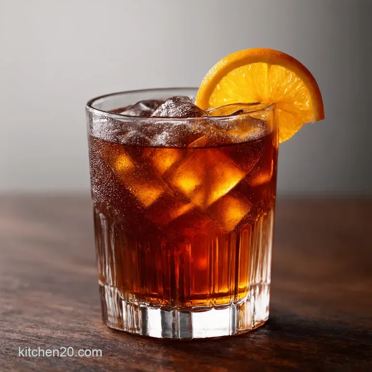 The Kentucky Kiss A Bourbon Old Fashioned with a Twist