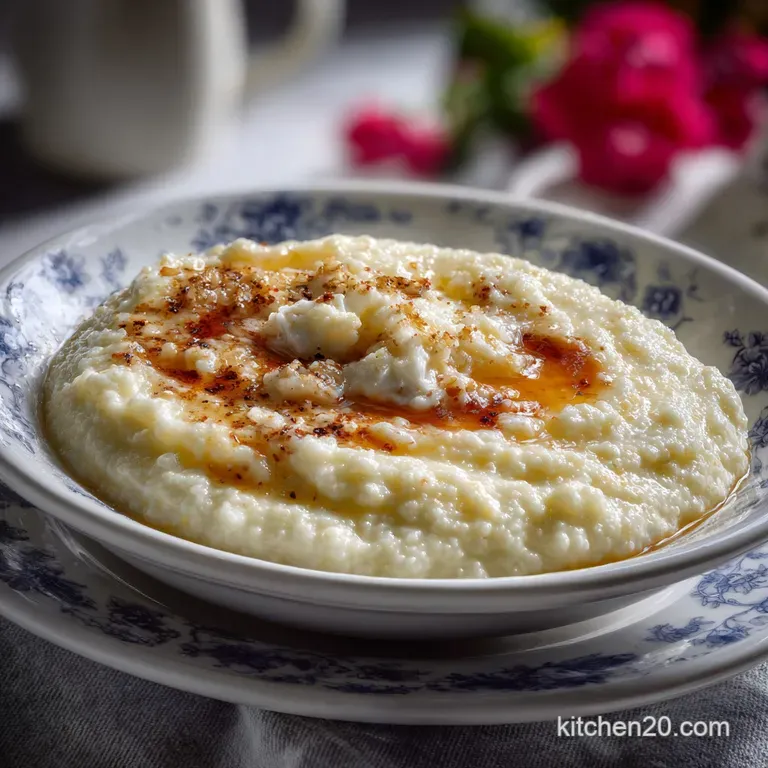 The Only Grits Recipe You Need: Velvety Texture presentation