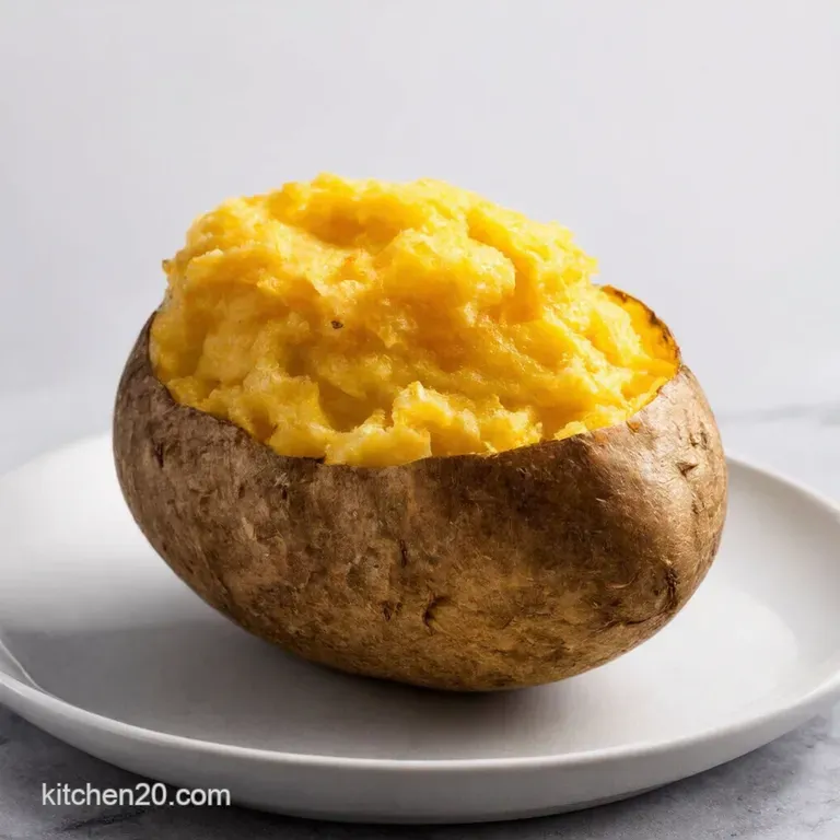 The Perfect Baked Potato Fluffy Inside Crispy Skin