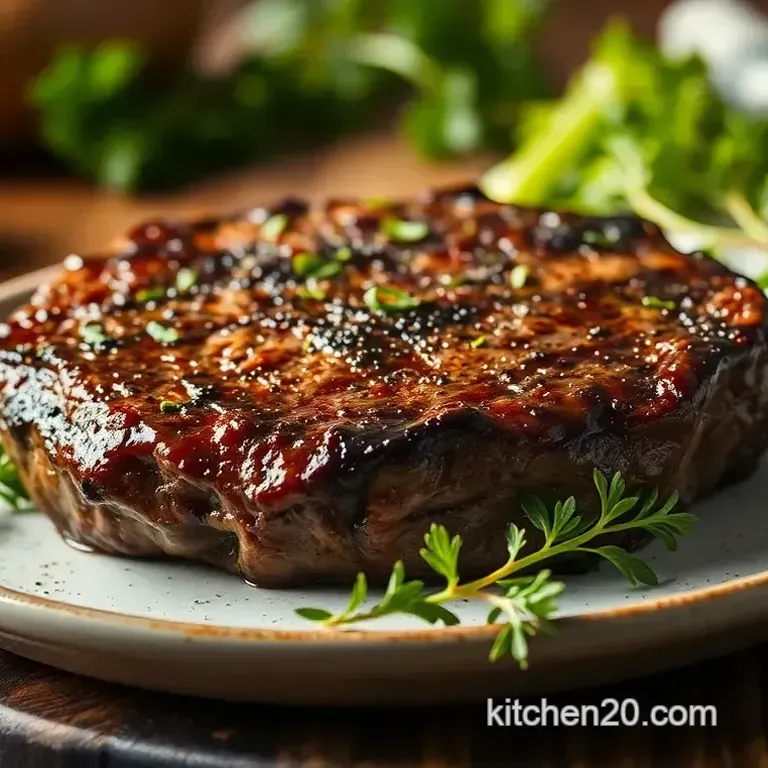 The Perfect Pan-Seared Medium Steak: Restaurant-Quality at Home