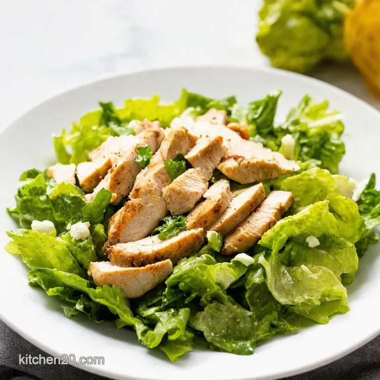 The Ultimate Chicken Caesar Salad Seriously Its That Good