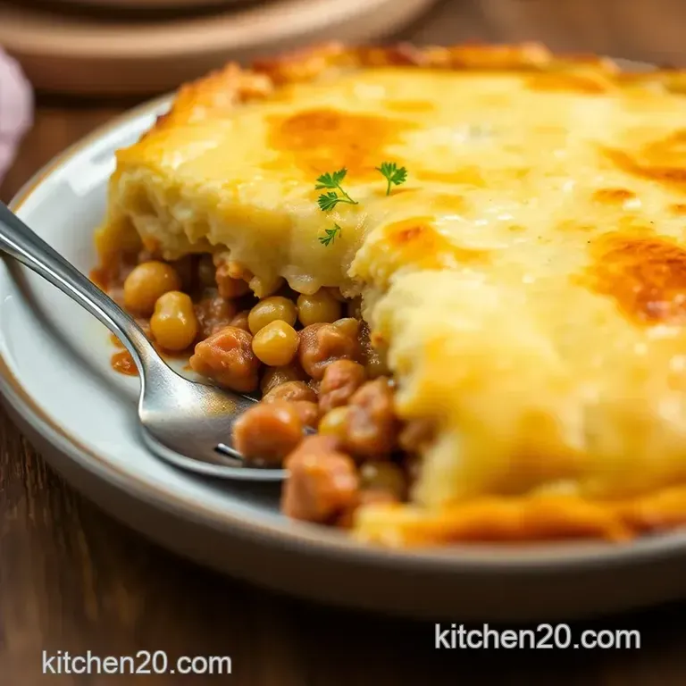 The Ultimate Comfort Chicken Pot Pie presentation