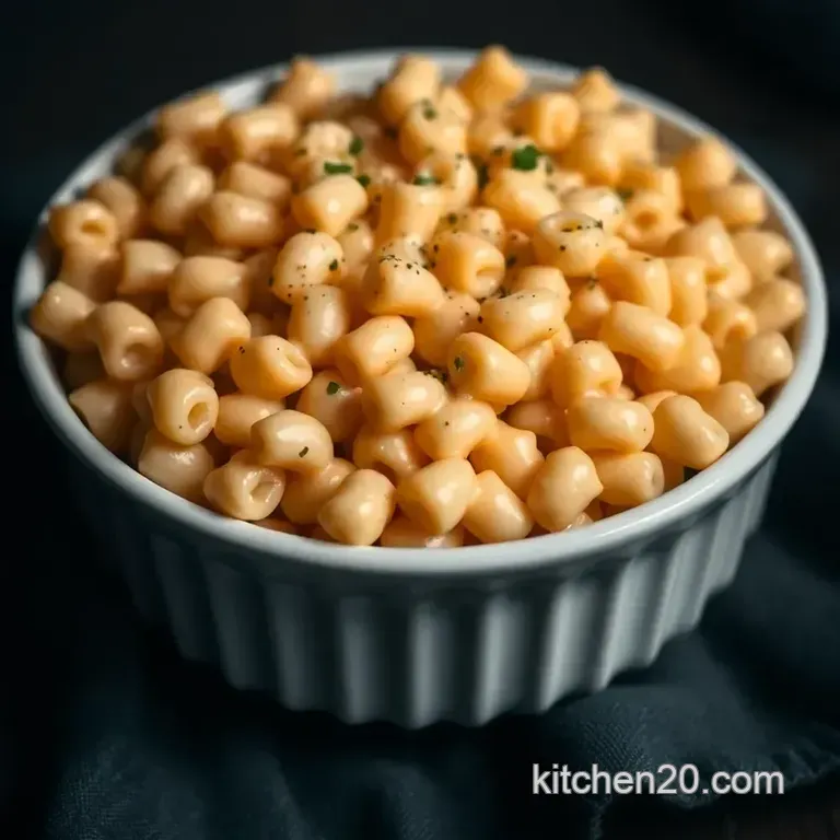 The Ultimate Creamy Dreamy Mac & Cheese presentation